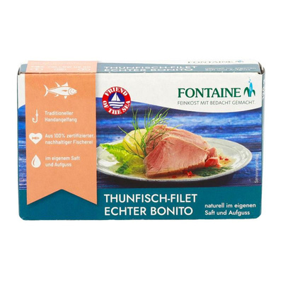 Produktfoto zu Thunfisch - echter Bonito naturell