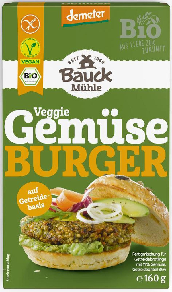 Produktfoto zu Gemüse-Burger