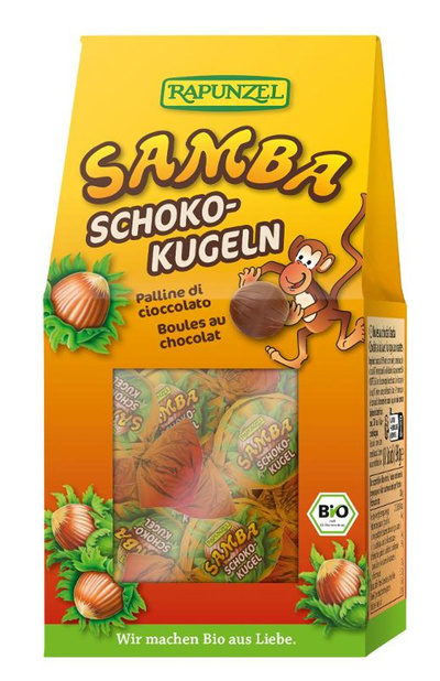 Produktfoto zu Samba Schoko-Kugeln - 8 Stück