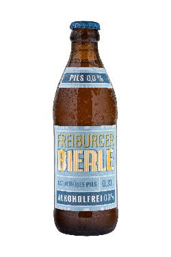 Produktfoto zu Freiburger Bierle - naturtrübes Pils alkoholfrei