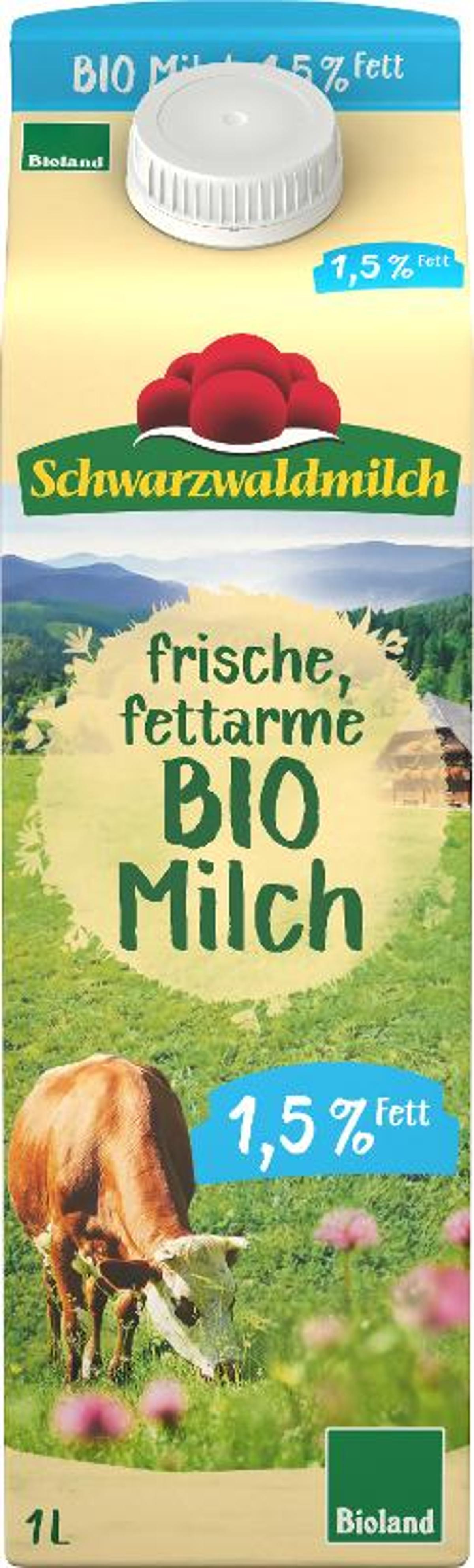 Frische fettarme Milch 1,5%