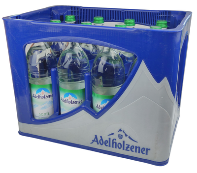 Produktfoto zu Adelholzener Sanft (Glas) (Kasten)