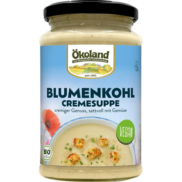 Produktfoto zu Blumenkohl Cremesuppe - vegan