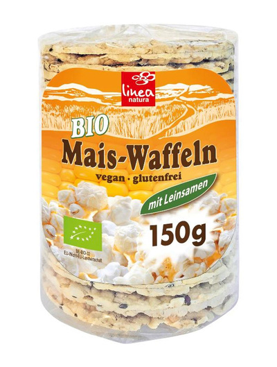 Produktfoto zu Dünne Maiswaffeln, rund