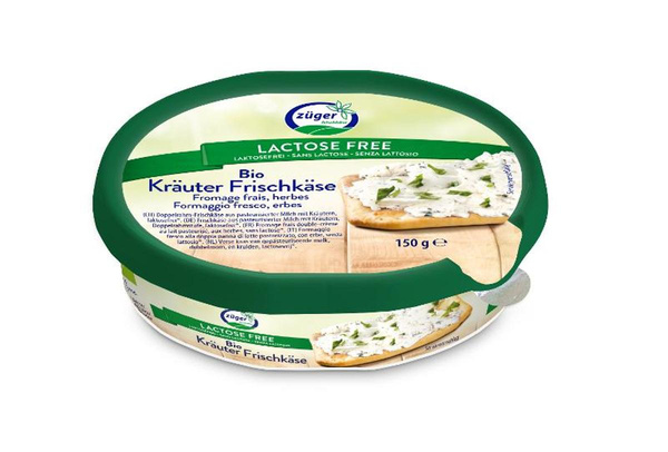 Produktfoto zu Frischkäse Kräuter lactosefrei