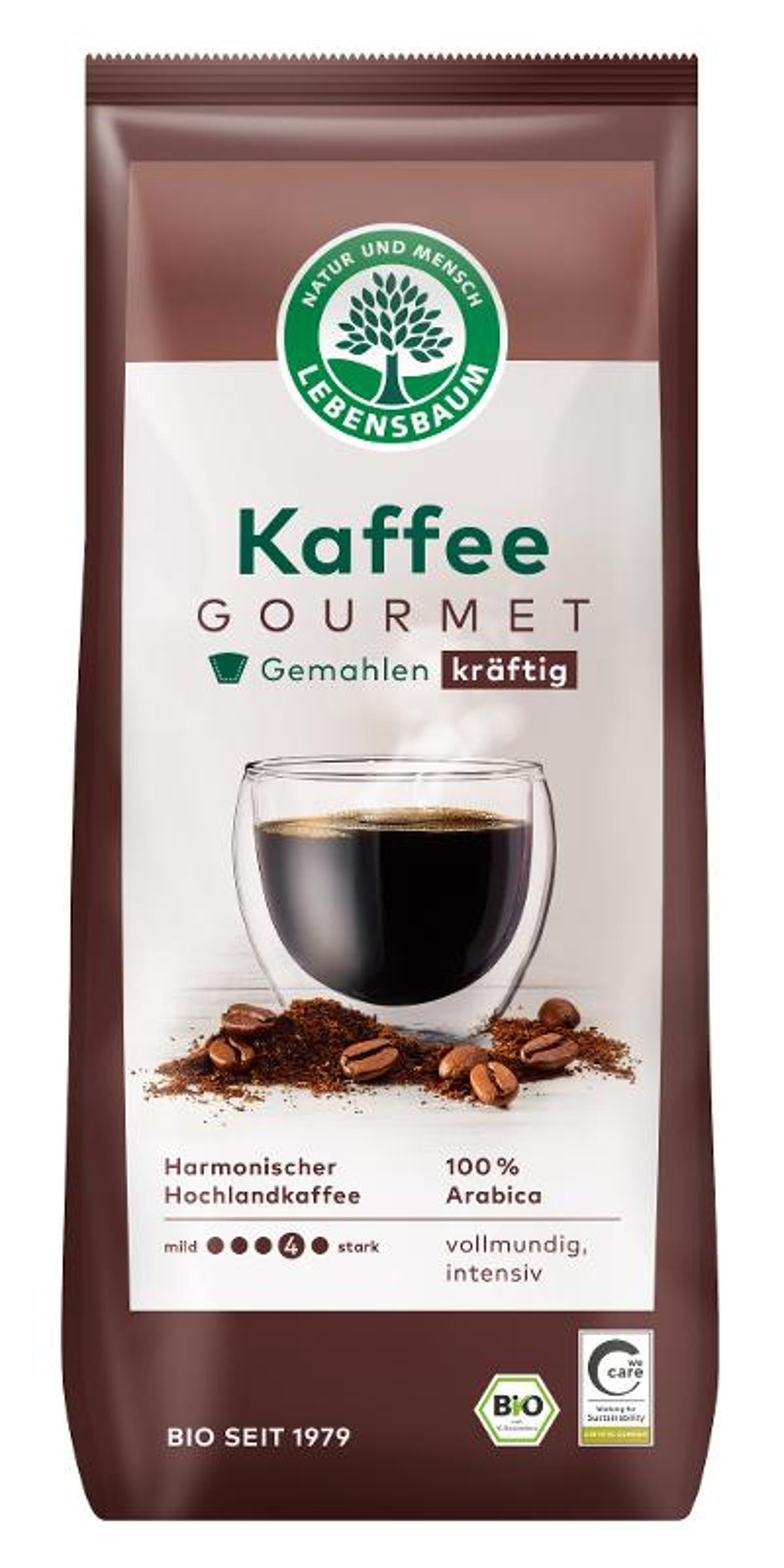 Kaffee Gourmet kräftig - gemahlen