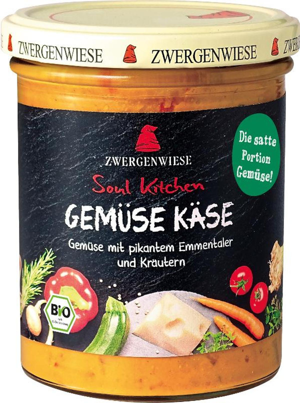 Produktfoto zu Soul Kitchen Gemüse Käse (Glas)