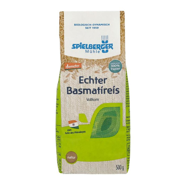 Produktfoto zu Echter Basmati Reis - Vollkorn