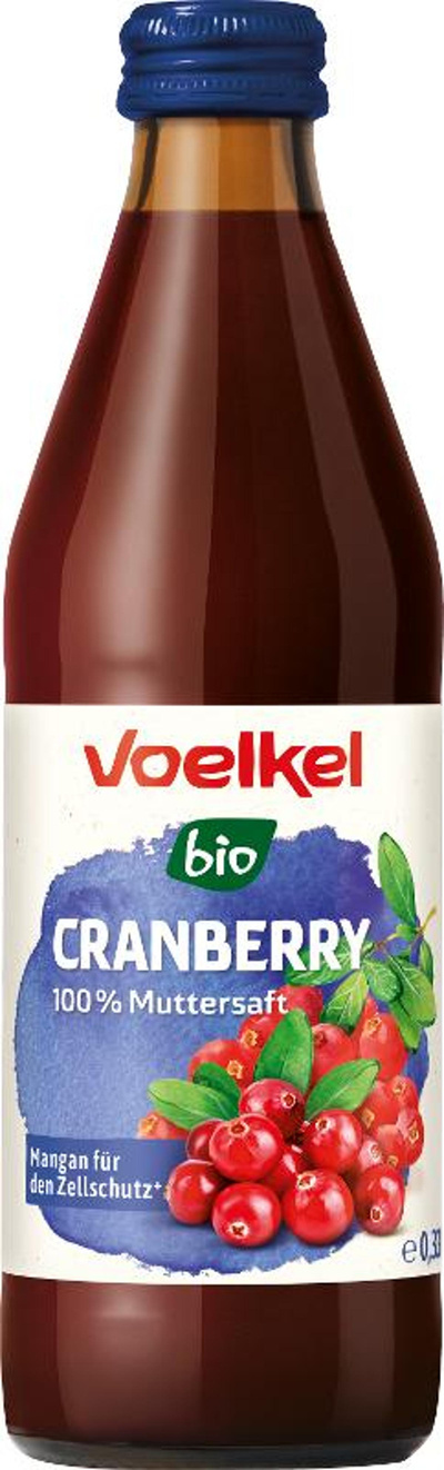 Produktfoto zu Cranberrysaft
