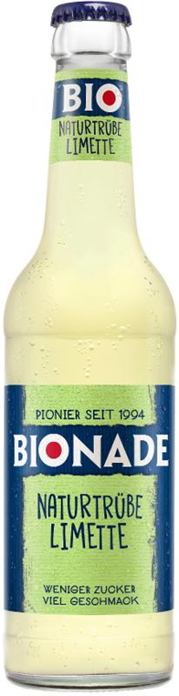 Produktfoto zu Bionade Naturtrübe Limette