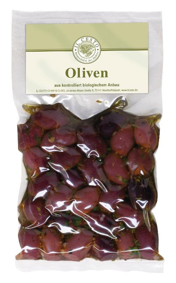 Produktfoto zu Griechische schwarze Kalamata Oliven