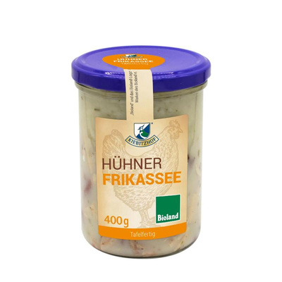 Produktfoto zu Hühnerfrikassee (Glas)