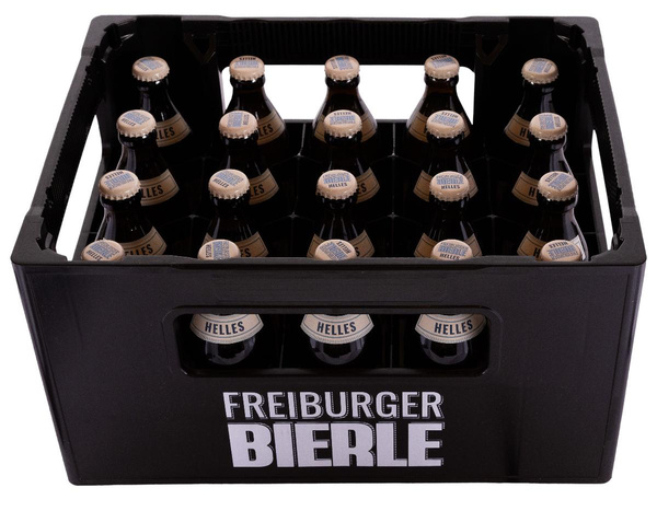 Produktfoto zu Freiburger Bierle - Helles Kasten