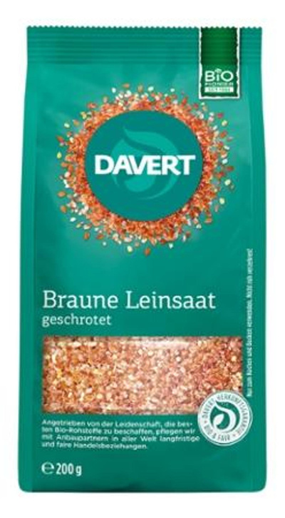 Produktfoto zu Geschrotete Leinsaat