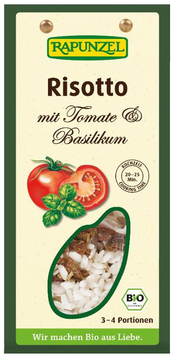 Produktfoto zu Risotto mit Tomaten & Basilikum