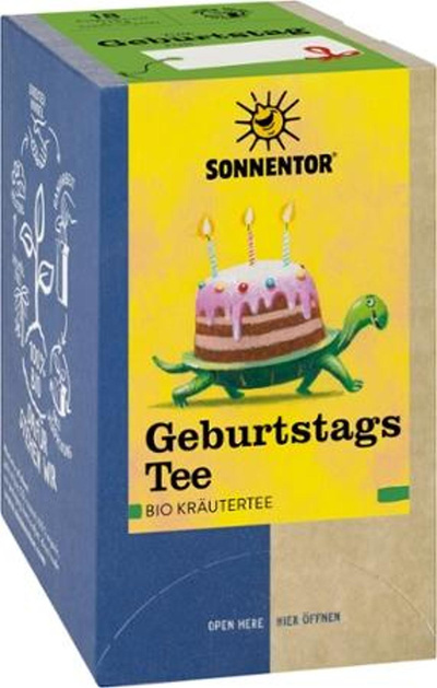 Produktfoto zu Geburtstags-Tee - 18 Beutel