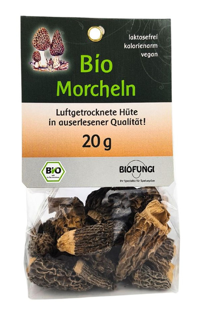 Produktfoto zu Morcheln getrocknet