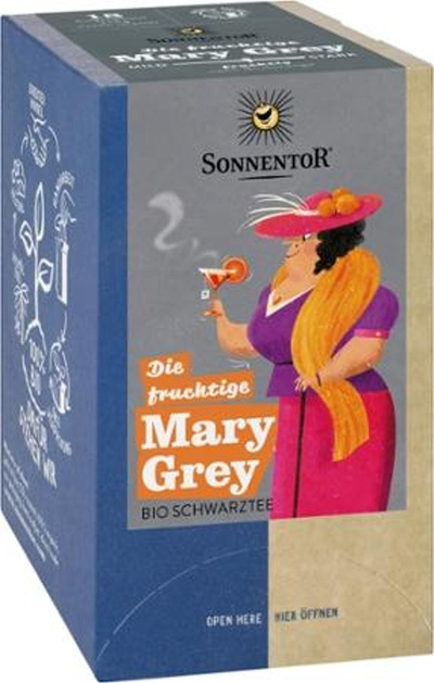 Produktfoto zu Earl Grey Schwarztee - 18 Beutel