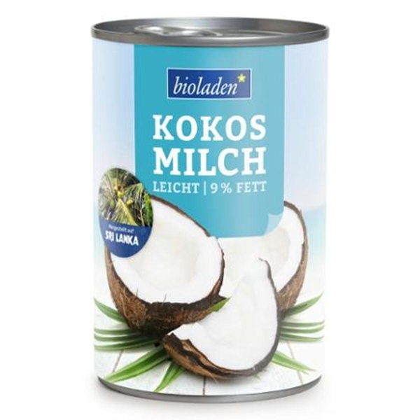 Produktfoto zu Kokosmilch fettarm 9%