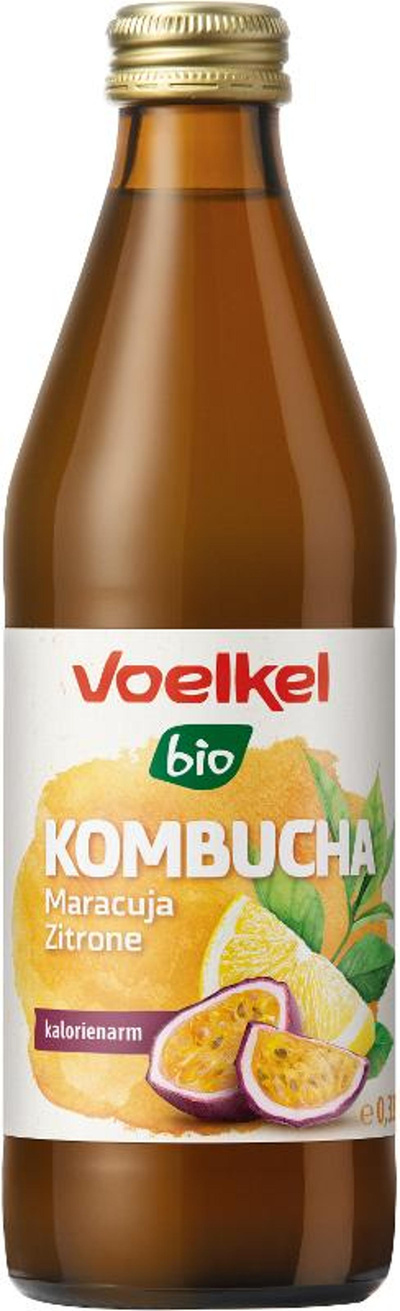 Produktfoto zu Kombucha Maracuja & Zitrone