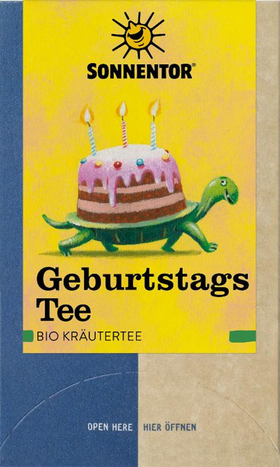 Produktfoto zu Geburtstags-Tee - 18 Beutel