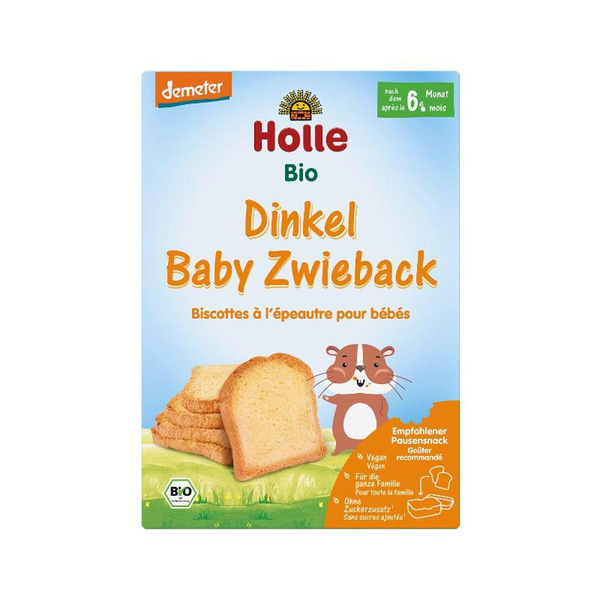 Produktfoto zu Dinkel-Zwieback, ungesüßt