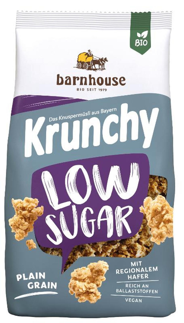 Produktfoto zu Krunchy Low Sugar - Plain Grain