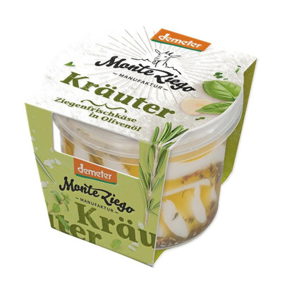 Produktfoto zu Monteziego Ziegenfrischkäse "Kräuter"