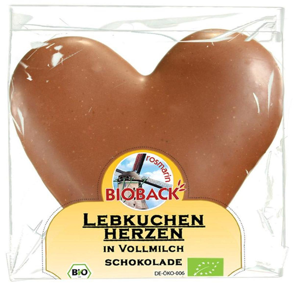 Produktfoto zu Lebkuchenherz Vollmilch
