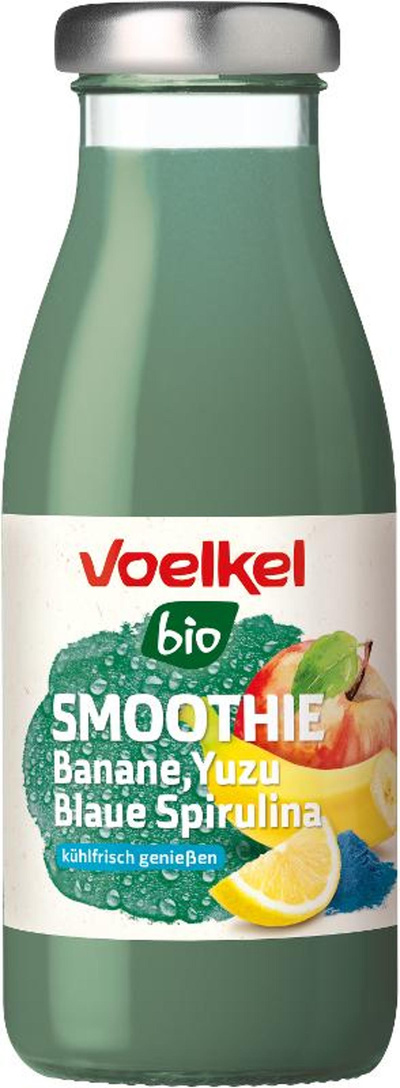 Produktfoto zu Smoothie Banane, Yuzu, Blaue Spirulina