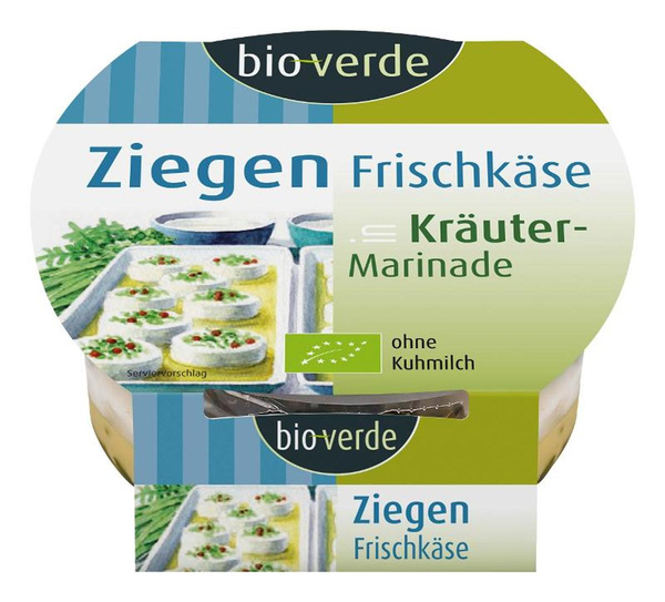 Produktfoto zu Ziegenfrischkäse in Kräuter-Marinade