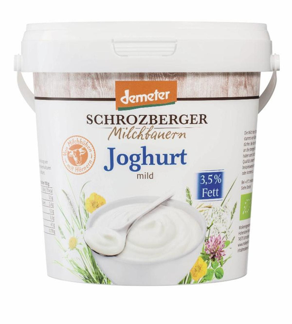 Produktfoto zu Jogurt Natur mild 3,5% - Eimer