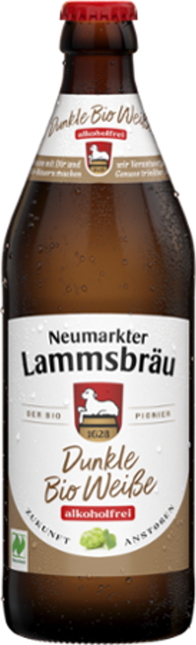 Produktfoto zu Lammsbräu - Dunkle Weiße, alkoholfrei