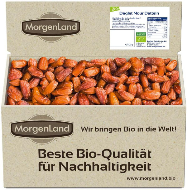 Produktfoto zu Deglet Nour Datteln, entsteint 4Kg