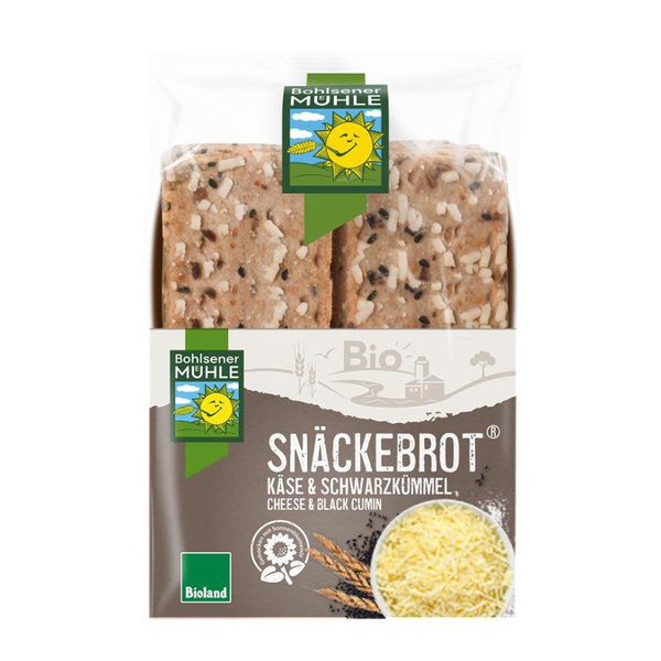 Produktfoto zu Snäckebrot Käse & Schwarzkümme