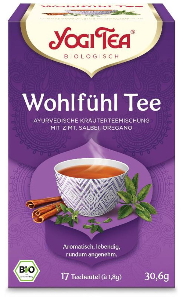 Produktfoto zu Wohlfühltee - 17 Beutel