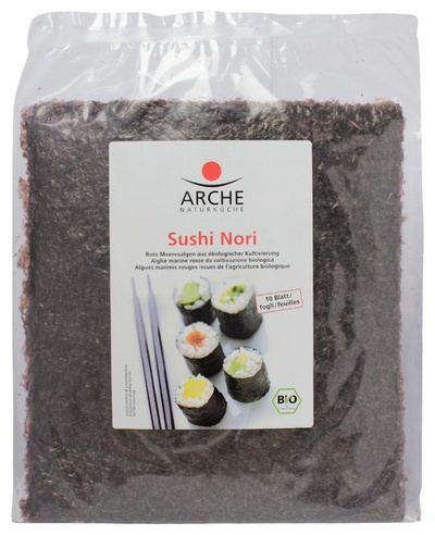 Produktfoto zu Sushi Nori-Algen-Blätter (10 Blatt)