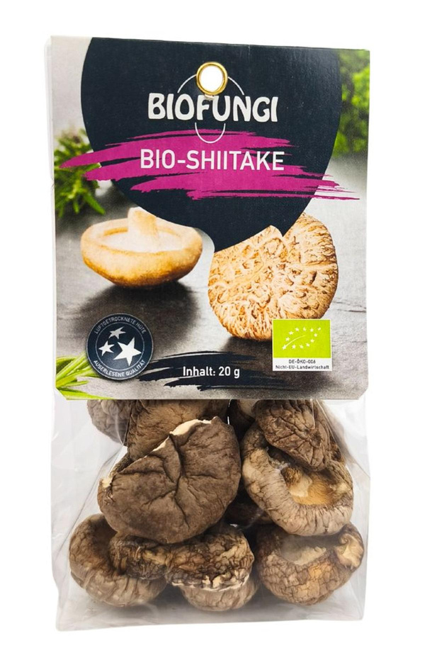 Produktfoto zu Shiitake getrocknet