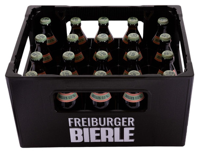 Produktfoto zu Freiburger Bierle - Helles alkoholfrei Kasten