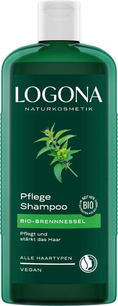 Produktfoto zu Shampoo Pflege Brennnessel Glanz und Pflege