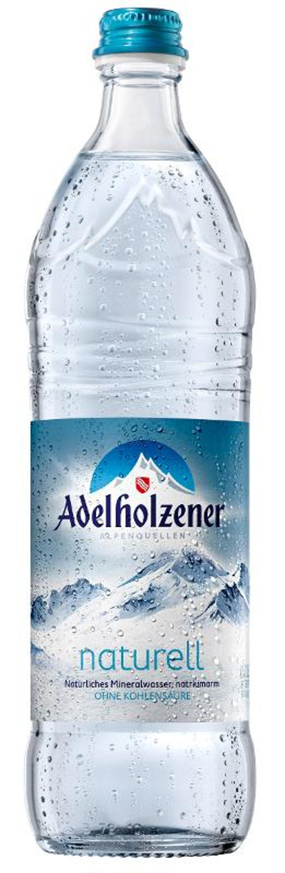 Produktfoto zu Adelholzener - Naturelle Glas (Kasten)