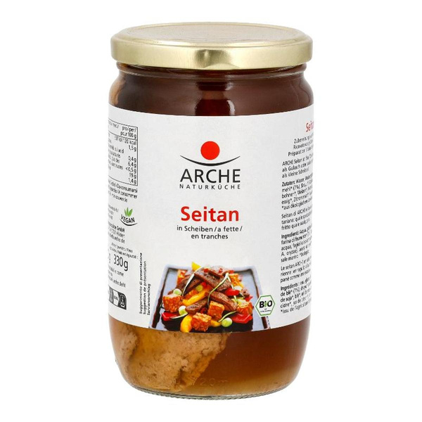 Produktfoto zu Seitan in Sojasauce Scheiben
