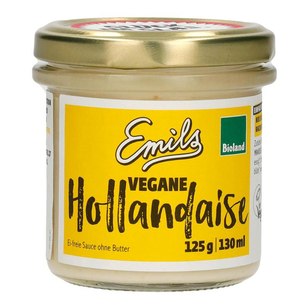 Produktfoto zu Sauce Hollandaise - rein pflanzlich, vegan (Glas)