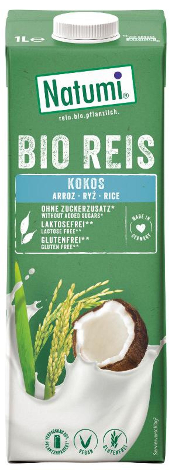 Produktfoto zu Reisdrink Kokos