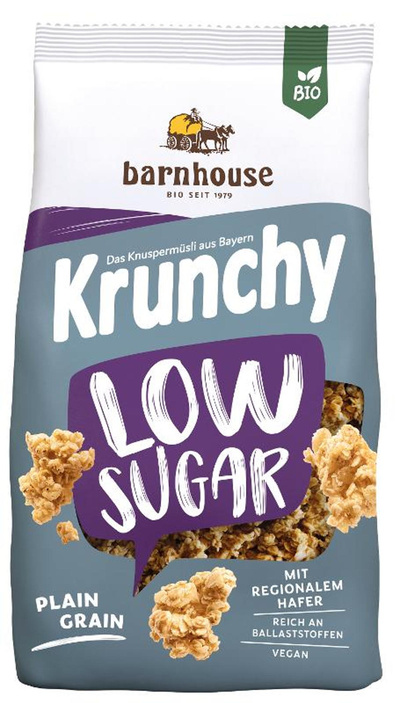 Produktfoto zu Krunchy Low Sugar - Plain Grain