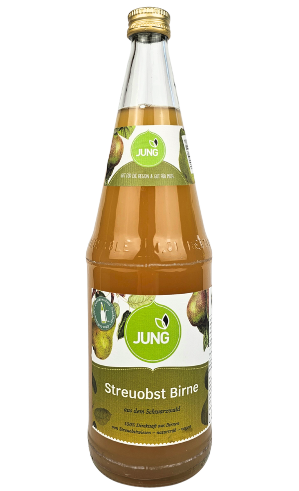 Produktfoto zu Streuobst Birnensaft